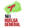 Imagen: Logo huelga general 14N